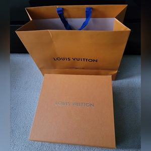 Louis vuitton box and bag